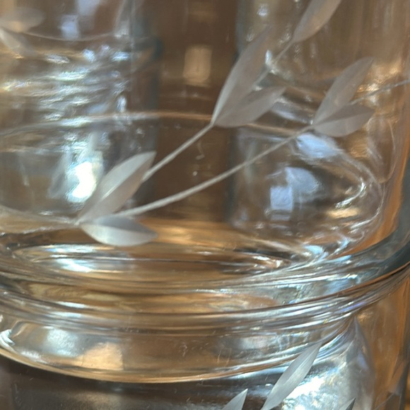 Princess House Set of 6 Vintage Embossed Punch Glasses - Picture 8 of 8